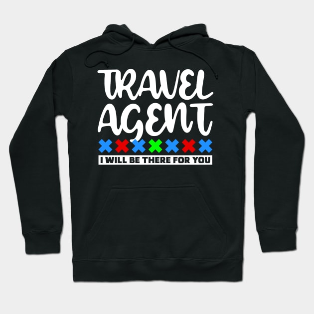 Travel Agent Hoodie by colorsplash